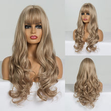 Load image into Gallery viewer, Long Synthetic Wavy Heat Resistant Daily Wigs
