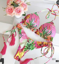 Load image into Gallery viewer, Bandage Low Waist Brazilian Bikini
