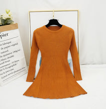 Load image into Gallery viewer, A-Line Sweater Dress
