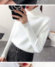 Load image into Gallery viewer, Cashmere Knitted Turtleneck Sweater
