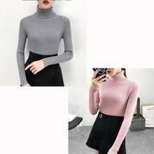 Load image into Gallery viewer, Cashmere Winter Knitted Turtleneck
