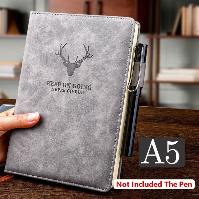 360 Pg Super Thick Leather Notebook