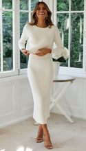 Load image into Gallery viewer, 2 PC Knitted Sweater + Skirt Set
