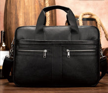 Load image into Gallery viewer, Men&#39;s Genuine Natural Leather Briefcase
