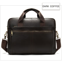 Load image into Gallery viewer, Genuine Leather Briefcase (14&#39;&#39; Laptop)
