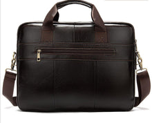 Load image into Gallery viewer, Genuine Leather Briefcase (14&#39;&#39; Laptop)
