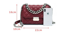 Load image into Gallery viewer, Diamond Lattice Luxury Chain Shoulder Bag
