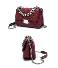 Load image into Gallery viewer, Diamond Lattice Luxury Chain Shoulder Bag
