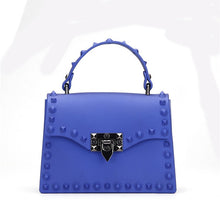 Load image into Gallery viewer, Luxury Hard Rivet PVC Handbag
