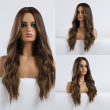 Load image into Gallery viewer, Long Synthetic Wavy Heat Resistant Daily Wigs
