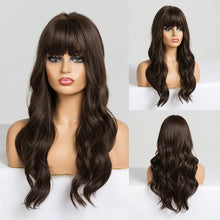 Load image into Gallery viewer, Long Synthetic Wavy Heat Resistant Daily Wigs
