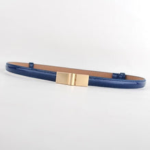 Load image into Gallery viewer, New Design Faux Leather Thin Belt.
