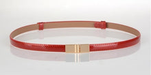 Load image into Gallery viewer, New Design Faux Leather Thin Belt.
