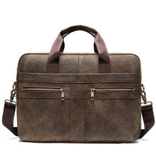 Load image into Gallery viewer, Genuine Leather Briefcase (14&#39;&#39; Laptop)
