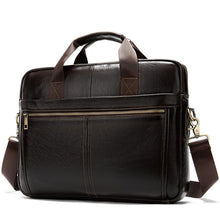 Load image into Gallery viewer, Genuine Leather Briefcase (14&#39;&#39; Laptop)
