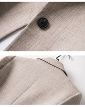 Load image into Gallery viewer, Business Casual Single Button Blazer
