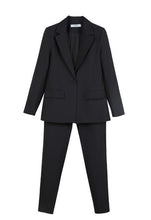 Load image into Gallery viewer, Business Blazer+Pencil Pant Suit
