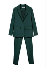 Load image into Gallery viewer, Business Blazer+Pencil Pant Suit
