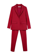 Load image into Gallery viewer, Business Blazer+Pencil Pant Suit
