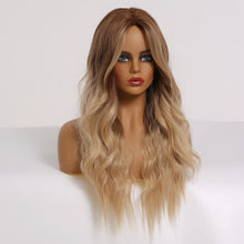 Load image into Gallery viewer, Long Synthetic Wavy Heat Resistant Daily Wigs
