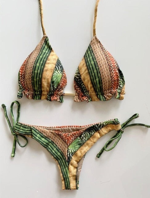 Bohemian Triangle Brazilian Bikini