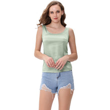 Load image into Gallery viewer, Satin Sleeveless Tank Top Cami
