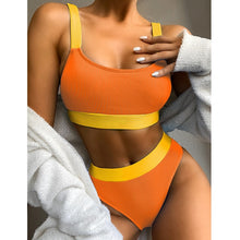 Load image into Gallery viewer, High Waist Multi Color Bikini
