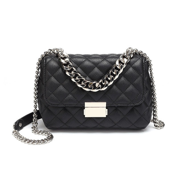 Diamond Lattice Luxury Chain Shoulder Bag