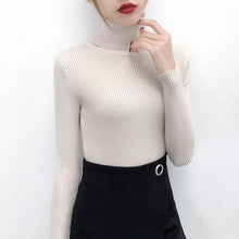 Load image into Gallery viewer, Cashmere Winter Knitted Turtleneck
