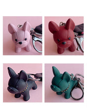 Load image into Gallery viewer, Cartoon Fighting Dog Keychain
