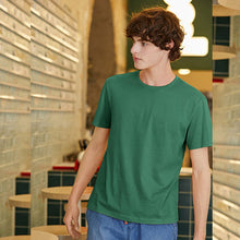 Load image into Gallery viewer, Men&#39;s Cotton Solid T-Shirts
