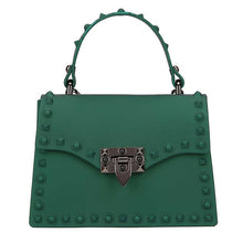 Load image into Gallery viewer, Luxury Hard Rivet PVC Handbag
