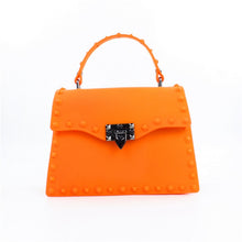 Load image into Gallery viewer, Luxury Hard Rivet PVC Handbag
