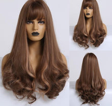 Load image into Gallery viewer, Long Wavy Synthetic Heat Resistant Wigs
