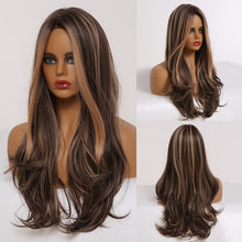 Load image into Gallery viewer, Long Synthetic Wavy Heat Resistant Daily Wigs
