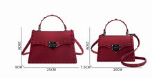 Load image into Gallery viewer, Luxury Hard Rivet PVC Handbag
