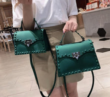 Load image into Gallery viewer, Luxury Hard Rivet PVC Handbag
