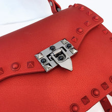 Load image into Gallery viewer, Luxury Hard Rivet PVC Handbag
