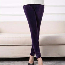 Load image into Gallery viewer, Warm Velvet High Waist Leggings
