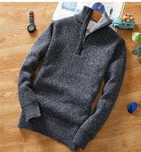 Load image into Gallery viewer, Winter Thick Fleece Half Zip Sweater
