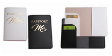 Load image into Gallery viewer, Mr Mrs Lover Couple Passport Holder Travel Case
