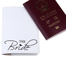 Load image into Gallery viewer, Mr Mrs Lover Couple Passport Holder Travel Case
