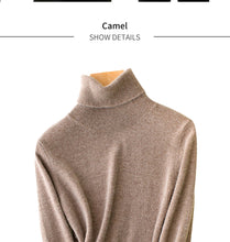 Load image into Gallery viewer, 100% Merino Wool Turtleneck
