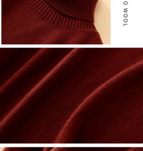 Load image into Gallery viewer, 100% Merino Wool Turtleneck
