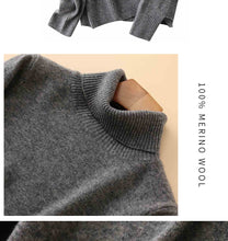 Load image into Gallery viewer, 100% Merino Wool Turtleneck
