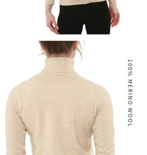 Load image into Gallery viewer, 100% Merino Wool Turtleneck
