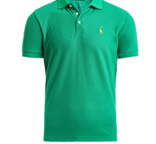 Load image into Gallery viewer, Casual Cotton Short Sleeve Polo
