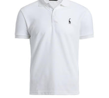 Load image into Gallery viewer, Casual Cotton Short Sleeve Polo
