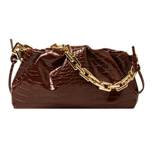 Load image into Gallery viewer, Alligator Thick Gold Chain Purse
