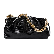 Load image into Gallery viewer, Alligator Thick Gold Chain Purse
